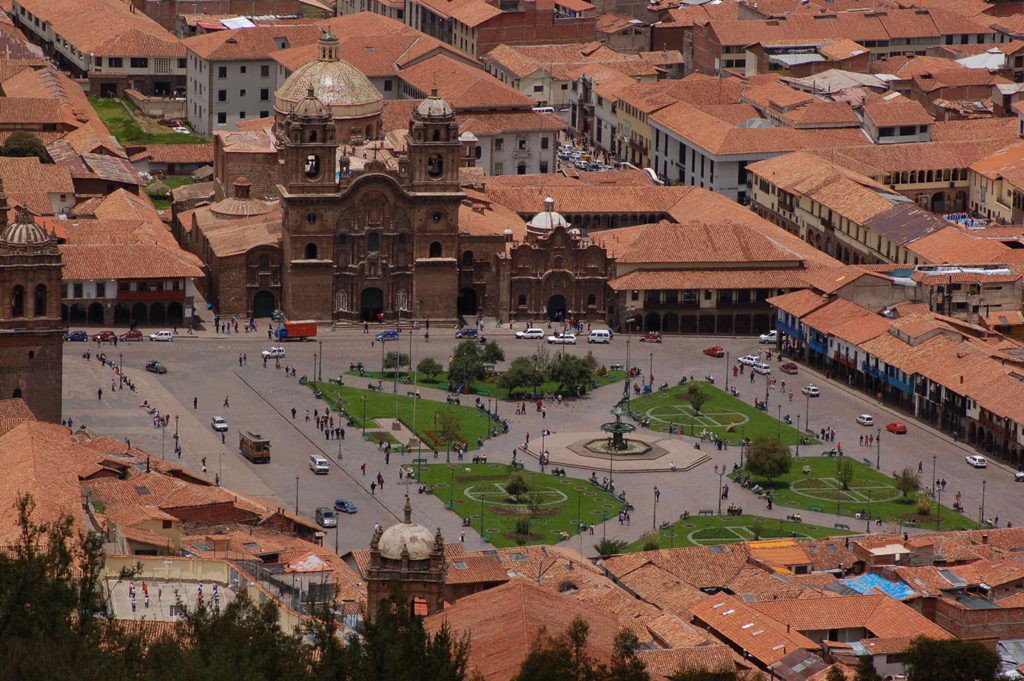 Plaza de armas de Cusco|